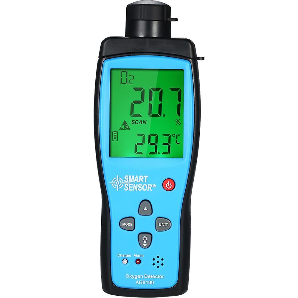 SMART SENSOR Oxygen Meter Digital Portable Automotive O2 Gas Tester Monitor Detector Handheld Oxygen