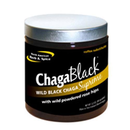 North American Herb & Spice Chaga Black, 3.2 oz (Pack of 1)