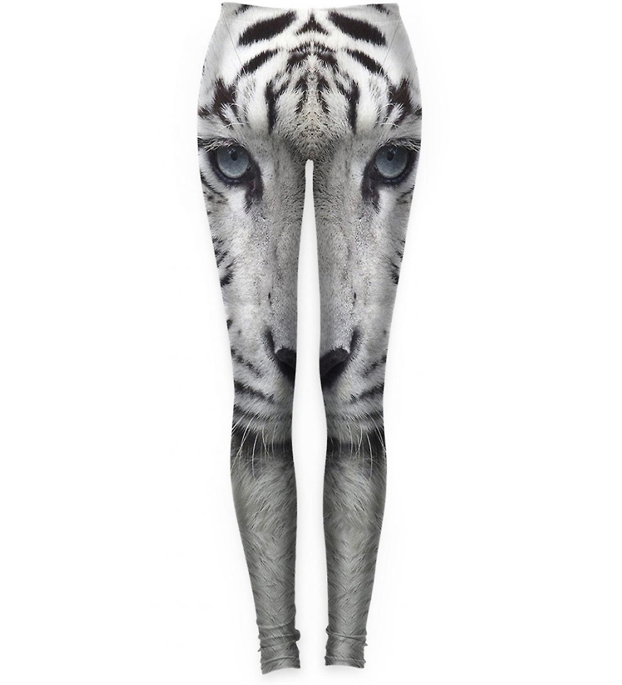 Mr Gugu & Miss Go Mr. Gugu Miss Go White Tiger Leggings M