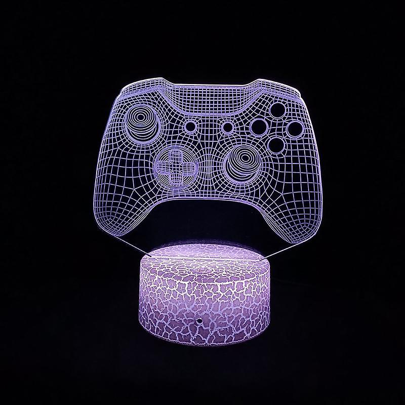 Heyone Gaming Night Light Gamer Room Decor For Boys 3d Illusion Lamp With Remote Control And Touch 16 Colors Gamer Gift For Kids Teen Boys Girls Vi...