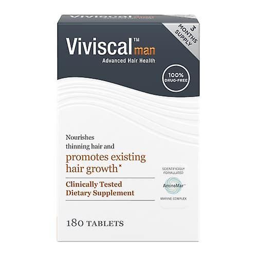 Viviscal men's hair growth supplement 180 tablets - 3 month supply