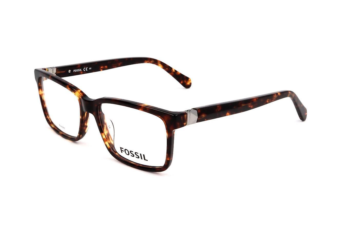 Eyewear Frames Fossil FOS 7035 086 HAVANA 54/17/145 MAN Brown 54 mm