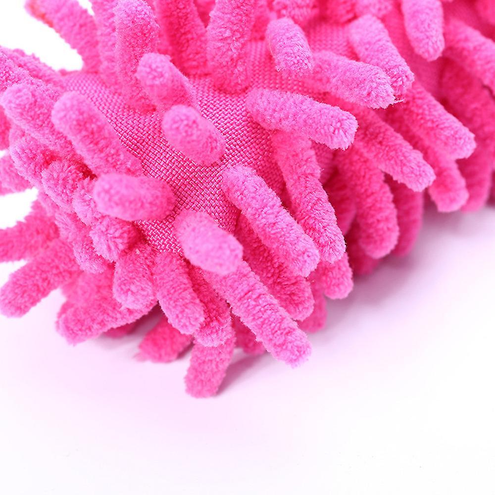 Fruushop Telescopic Microfibre Duster Extendable Cleaning Home Car Cleaner Dust Handle Hot Pink