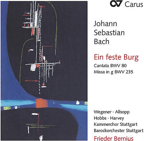 Carus Bach,J.S. / Wegener / Bernius - Ein Feste Burg  [COMPACT DISCS] USA import