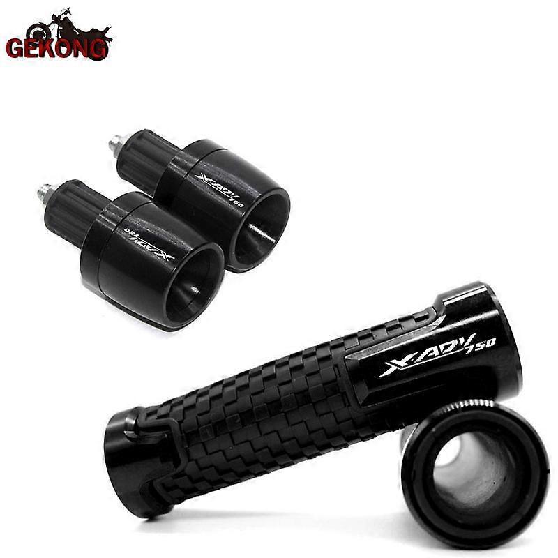 Redkid For Honda XADV 750 X-ADV X ADV 750 XADV750 X-ADV750 Motorcycle Handlebar Hand Grips Handle Bar End Cap Black-B