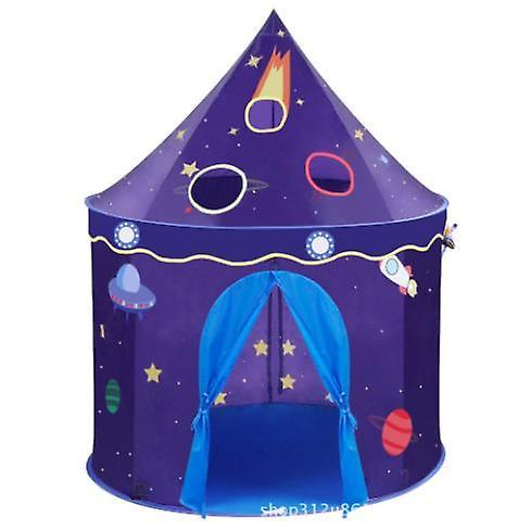 Yesfit Childrens Foldable Play Tent House, Space Castle Tent, Childrens Indoor Play House, Creative Games And Gift Bags