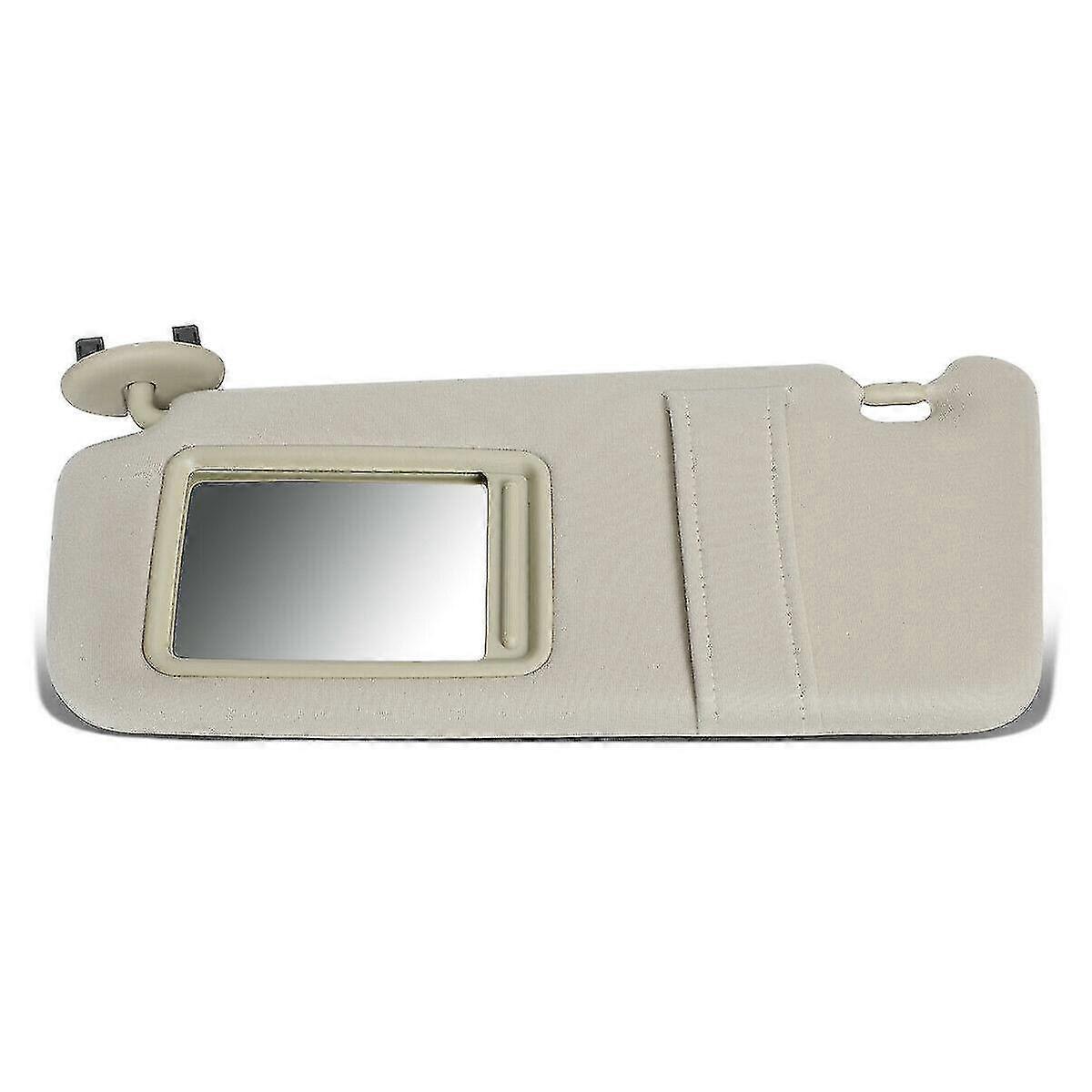 Asiv For 2007-2011 Left Driver Side Visor Sunshade Light Beige