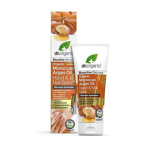 Dr Organic Argan oil hand cream 100 ml of cream