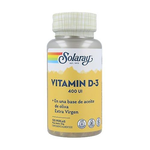 Solaray Vitamin D3 120 softgels