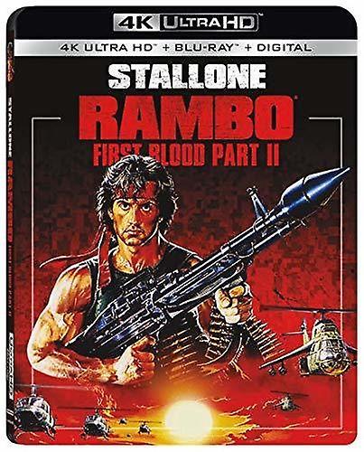 Lions Gate Rambo: First Blood Part II  [ULTRA HD BLU-RAY REGION: A USA] With Blu-Ray, 4K Mastering, Ac-3/Dolby Digital, Digital Theater System, Sub...