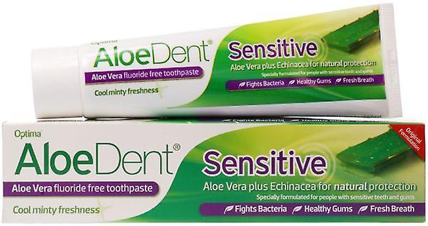 Aloe Dent Sensitive Aloe Vera Toothpaste with Fluoride, 100ml (PACK OF 3)