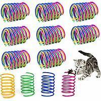 Blackp Jouet Ressorts Chat,jouet Chat Spirale,color Printemps Jouet De Chat,jouet Chat Interactif,jouet De Ressorts En Spirale,jouet Pour Chaton,du...