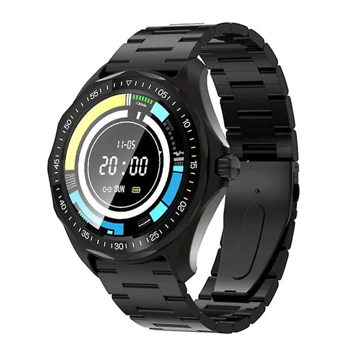 Blitzwolf BW-HL3 Smartwatch Smartband Smartphone Fitness Sport Activity Tracker Watch IPS iOS Android iPhone Samsung Huawei Black Steel