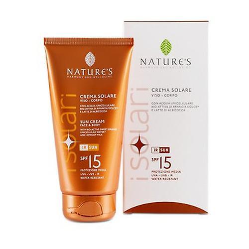 Natures Face and body sun cream SPF15 150 ml of cream