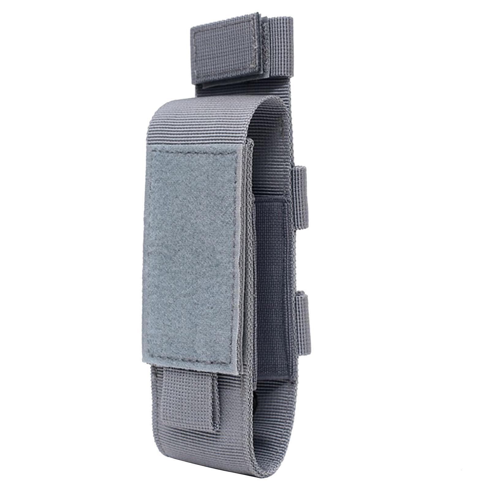 unbrand Tourniquet Storage Bag Nylon Flashlight Holster Medical Scissor Molle Pouch Bag Gray