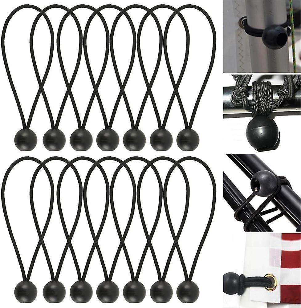 Xpba 50 Pack Ball Bungee Cords For Tent Tarp Awning