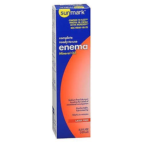 Sunmark  Complete Ready-To-Use Enema Mineral Oil, Count of 1 (Pack of 1)