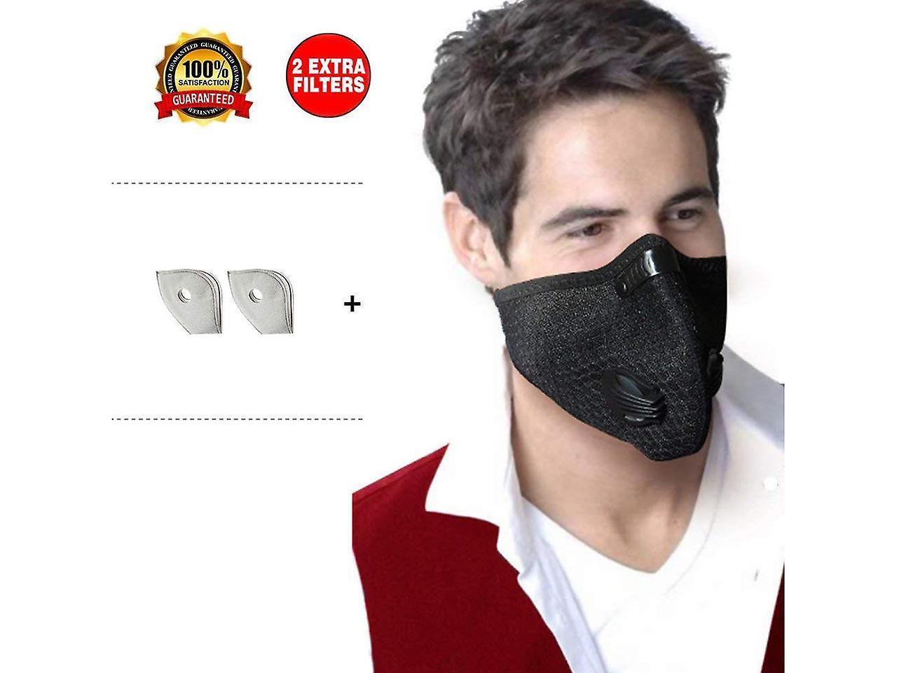 Werleo Allergy Mask Anti Pollution Mask Respirator Pollen Mask With Activated Carbon Dust Mask Anti Allergy Woodworking Dust Mask, Running Mask Ant...