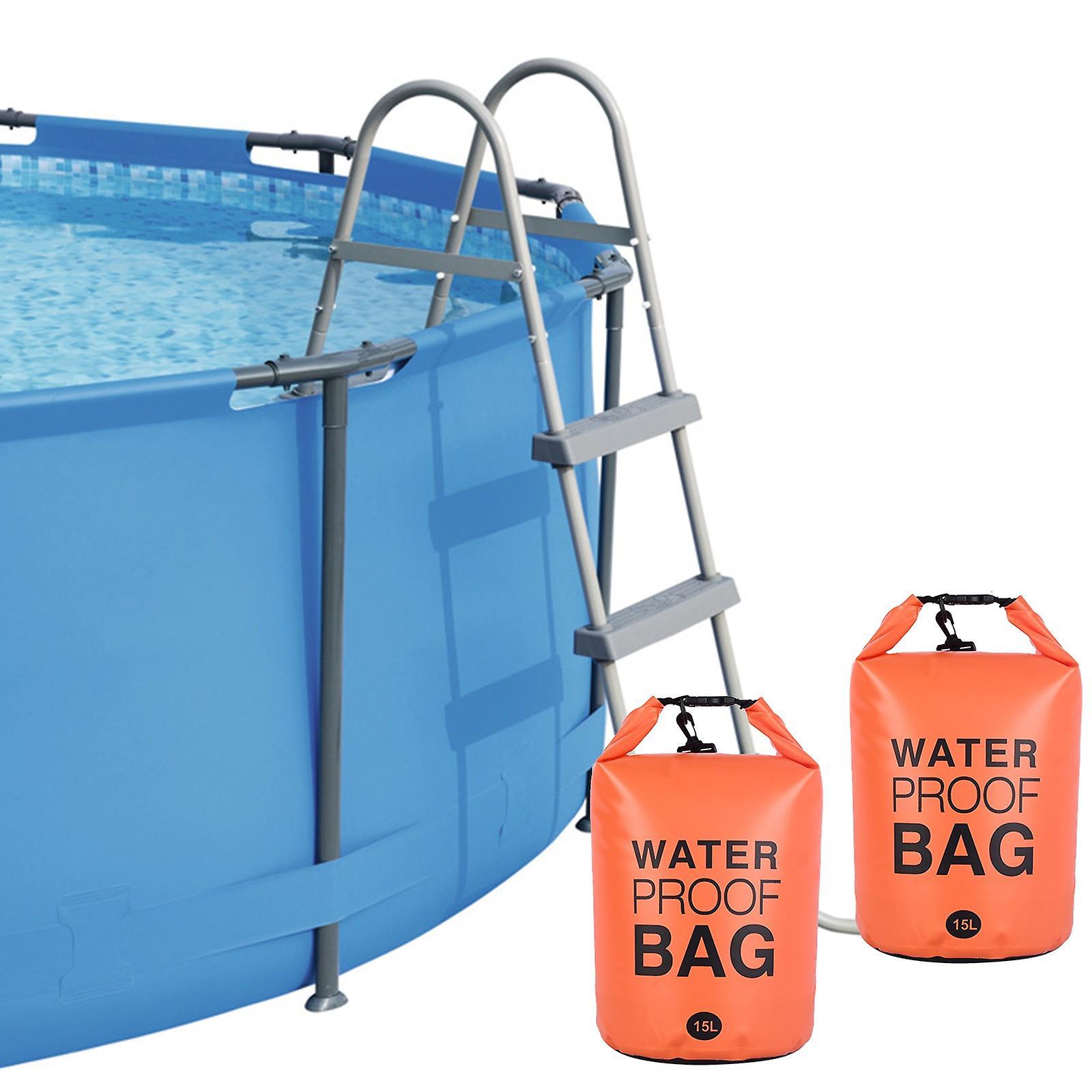 Taishh Universal Pool Ladder And Step Weight(15l) Easy&quick Fills Sand,250d Pvc Dry Bag ,no More Ripped Sandbag,work With Above Ground/in-ground P...