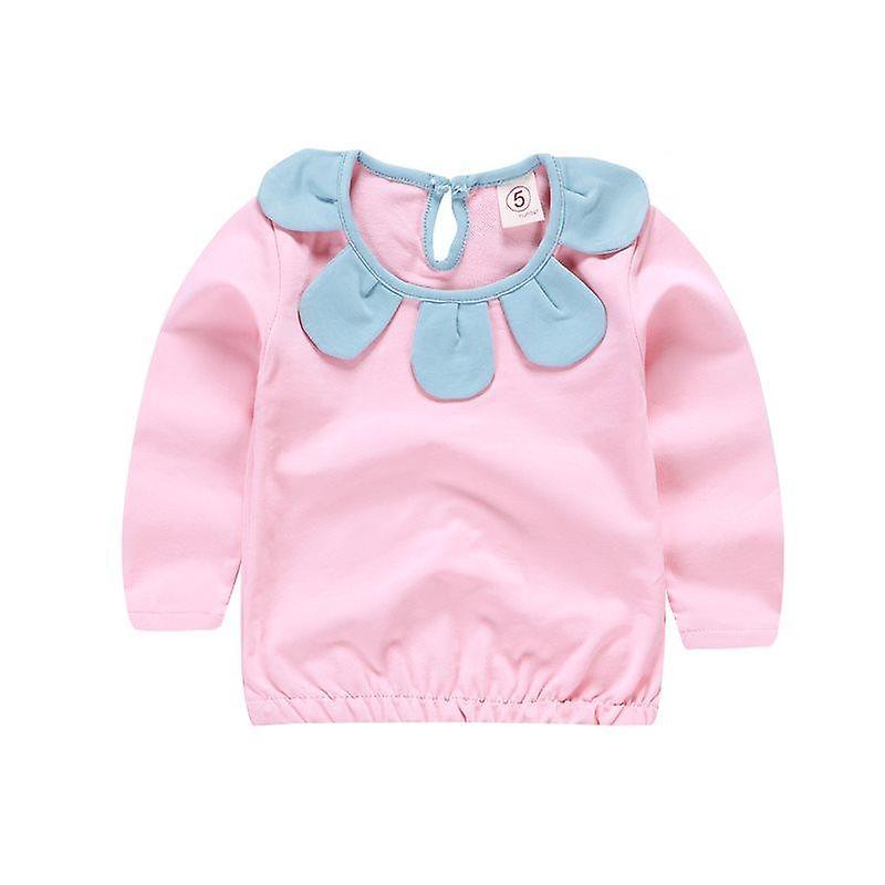 Slowmoose Baby Clothes Sweatshirts - Soft Cotton Top Cartoon Sweater, Spring Autumn 24M / flower--pink