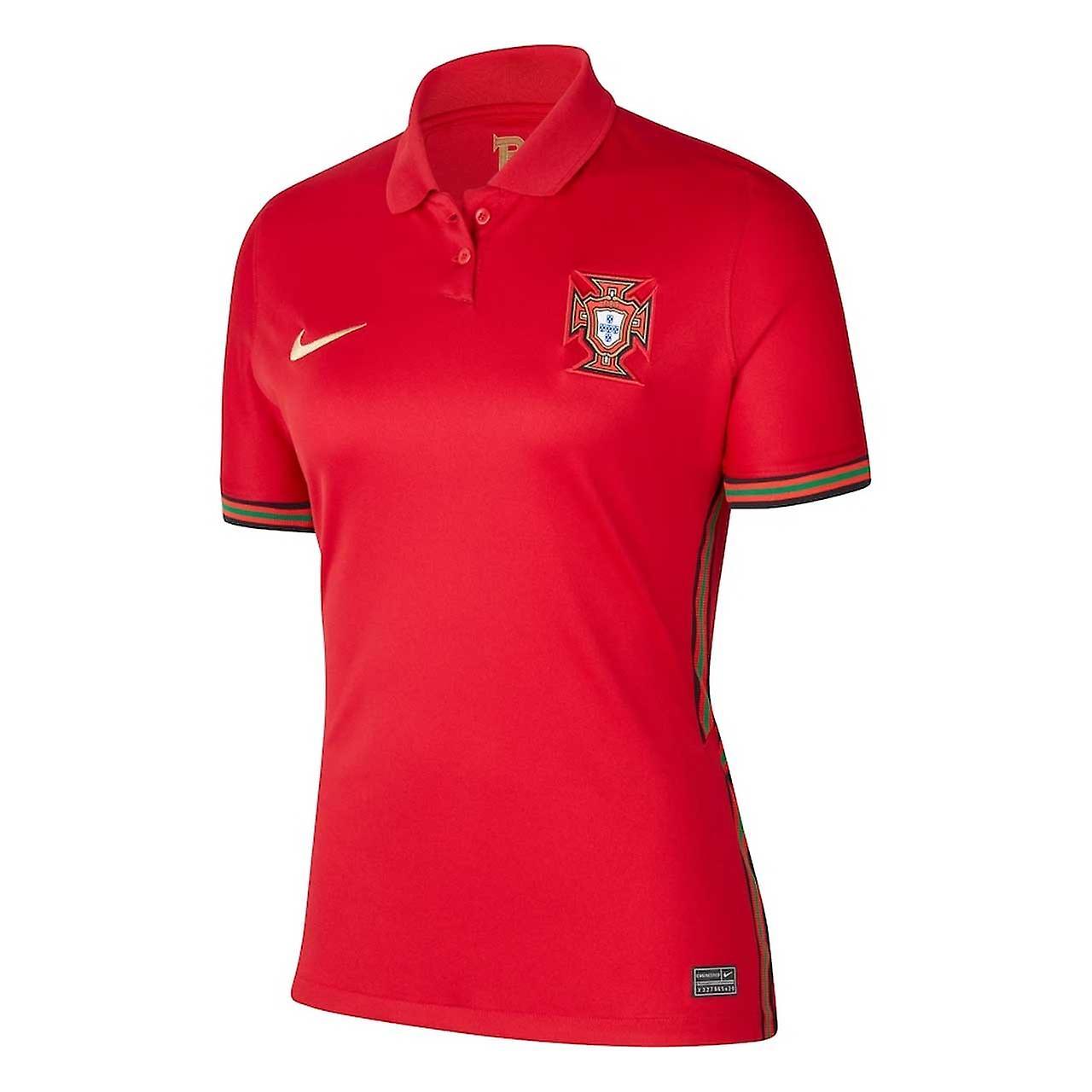 2020-2021 Portugal Home Nike Womens Shirt Red XS - UK Size 6/8