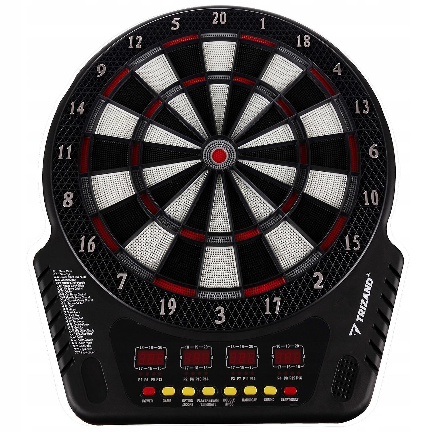 Northix Electronic Dartboard with 27 Games and Accessories