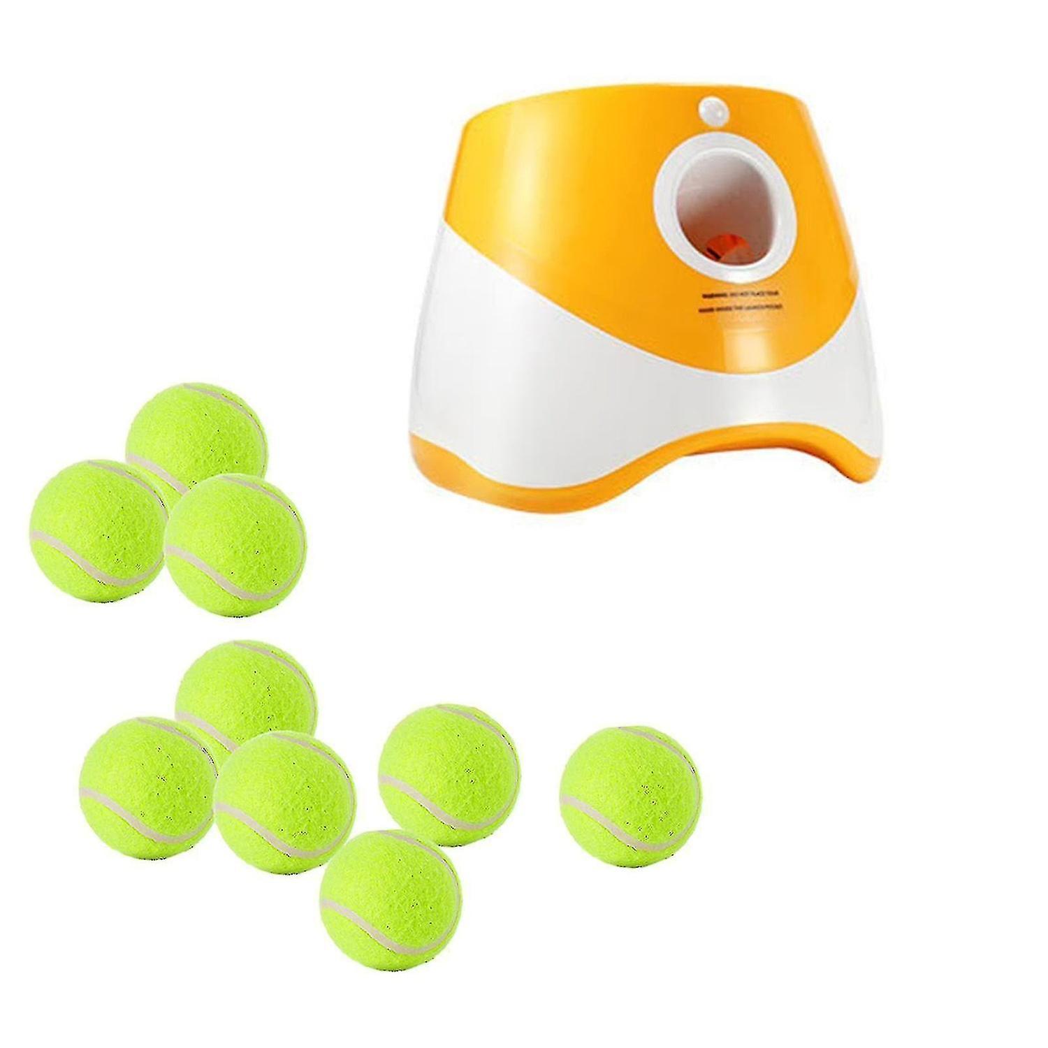 NICEMOON Dog Automatic Ball Launcher With 3/6/9 Balls Durable Ball Throwing Machine For Small Medium Dog