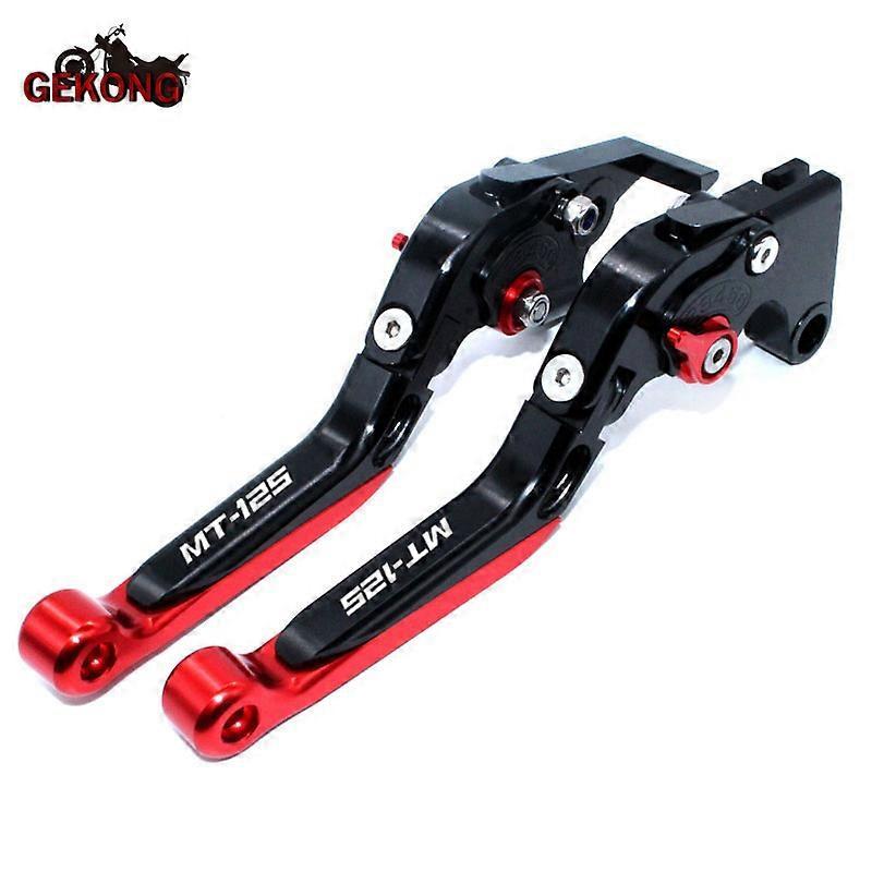 Redkid For YAMAHA MT125 MT 125 MT-125 2014-2022 Motorcycle Accessories CNC Adjustable Folding Extendable Brake Clutch Levers Handle N