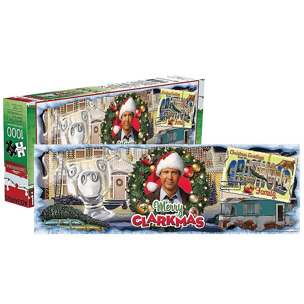 Aquarius Christmas Vacation 1000pc Slim Puzzle