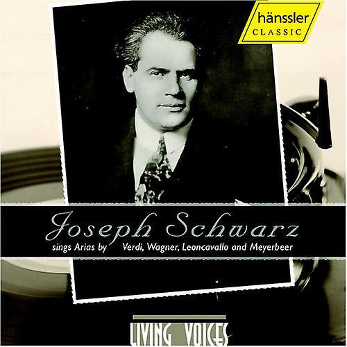 Swrmusic Joseph Schwarz - Joseph Schwarz Sings Arias  [COMPACT DISCS] USA import