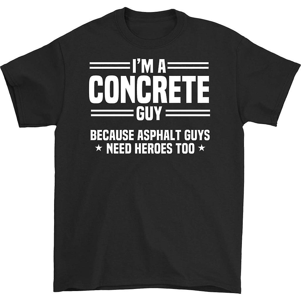 HISHARK I'm a concrete guy t-shirt black