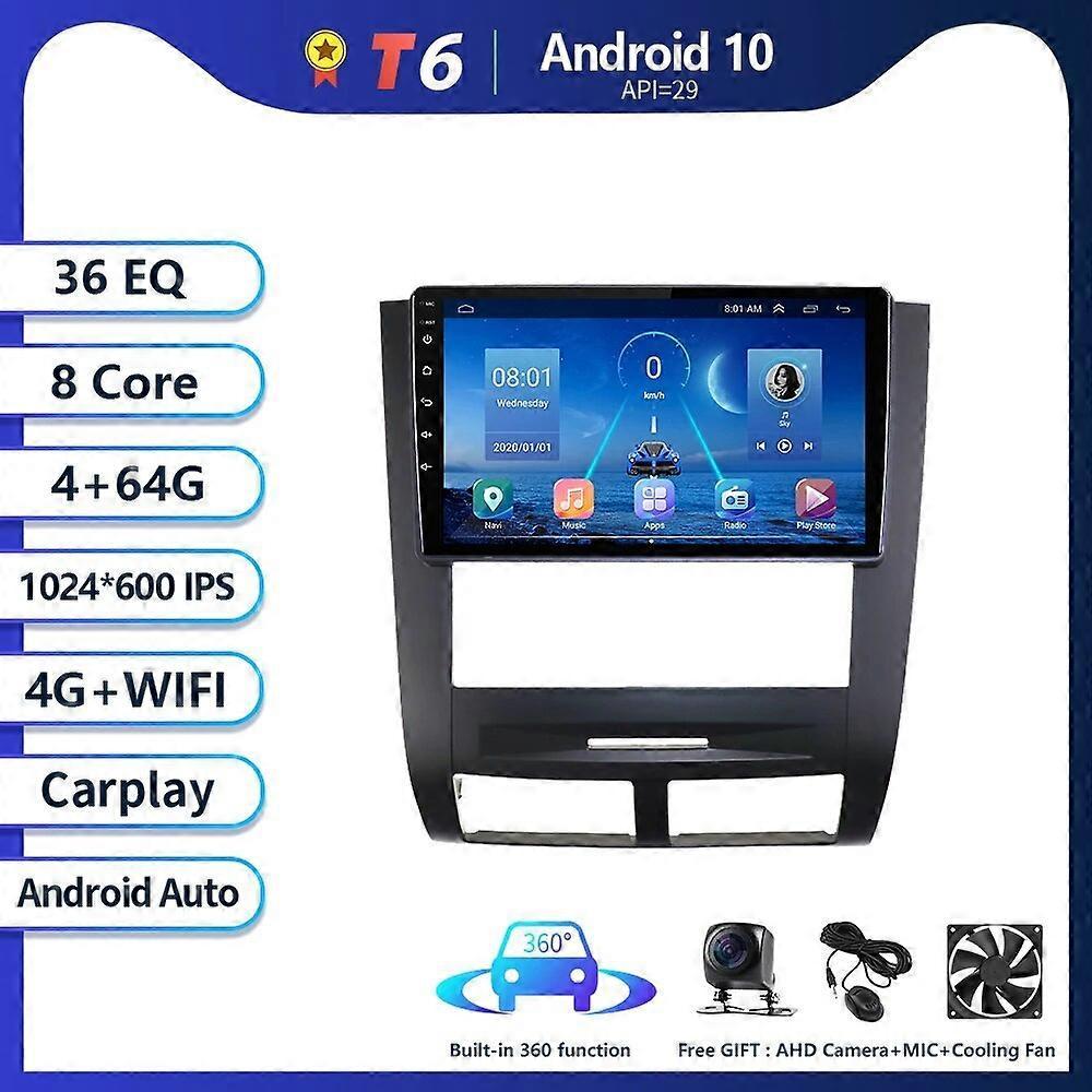 Redkid T8 8G 256G For SSANGYONG Rexton 2002 - 2006 Car Radio Multimedia Video Player Navigation GPS Android Auto BT No 2 Din DVD T6 4G 64G