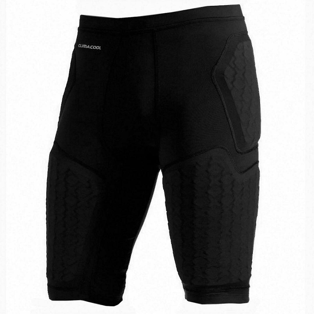 Adidas ClimaCool Stretch Waist Bottoms Black Mens Basketball Padded Shorts P11161 3XT