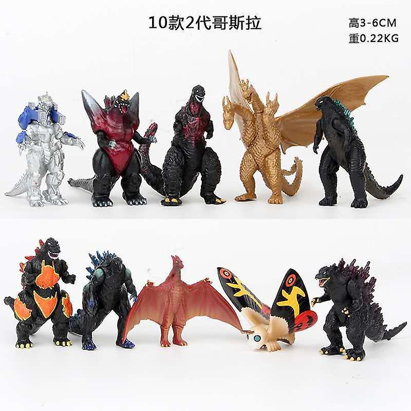 Tigernu 2024 new product Godzilla Monsters Dinosaur Animal King Kong Gk PVC Statue Action Figurine Desk Collectible Anime Model Toys Figures Gift o...