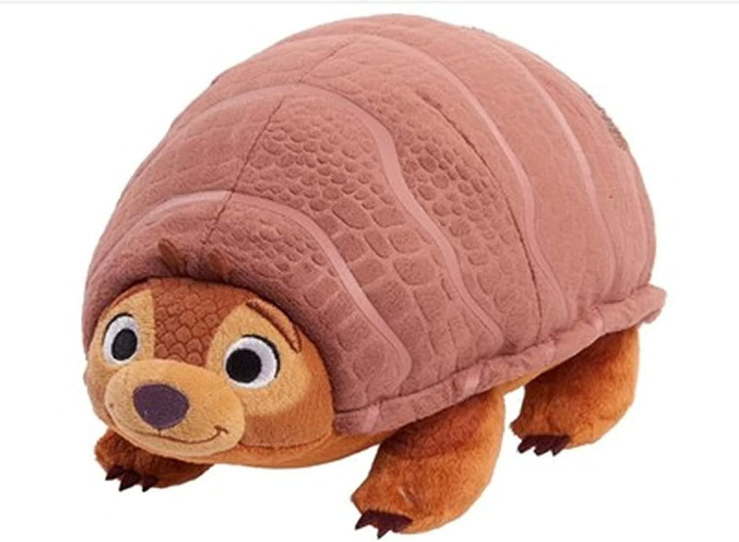 Lequeen Raya And The Last Dragon Fold'n Roll Tuk Tuk Soft Toy - 7 Inch Stuffed Animal Armadillo