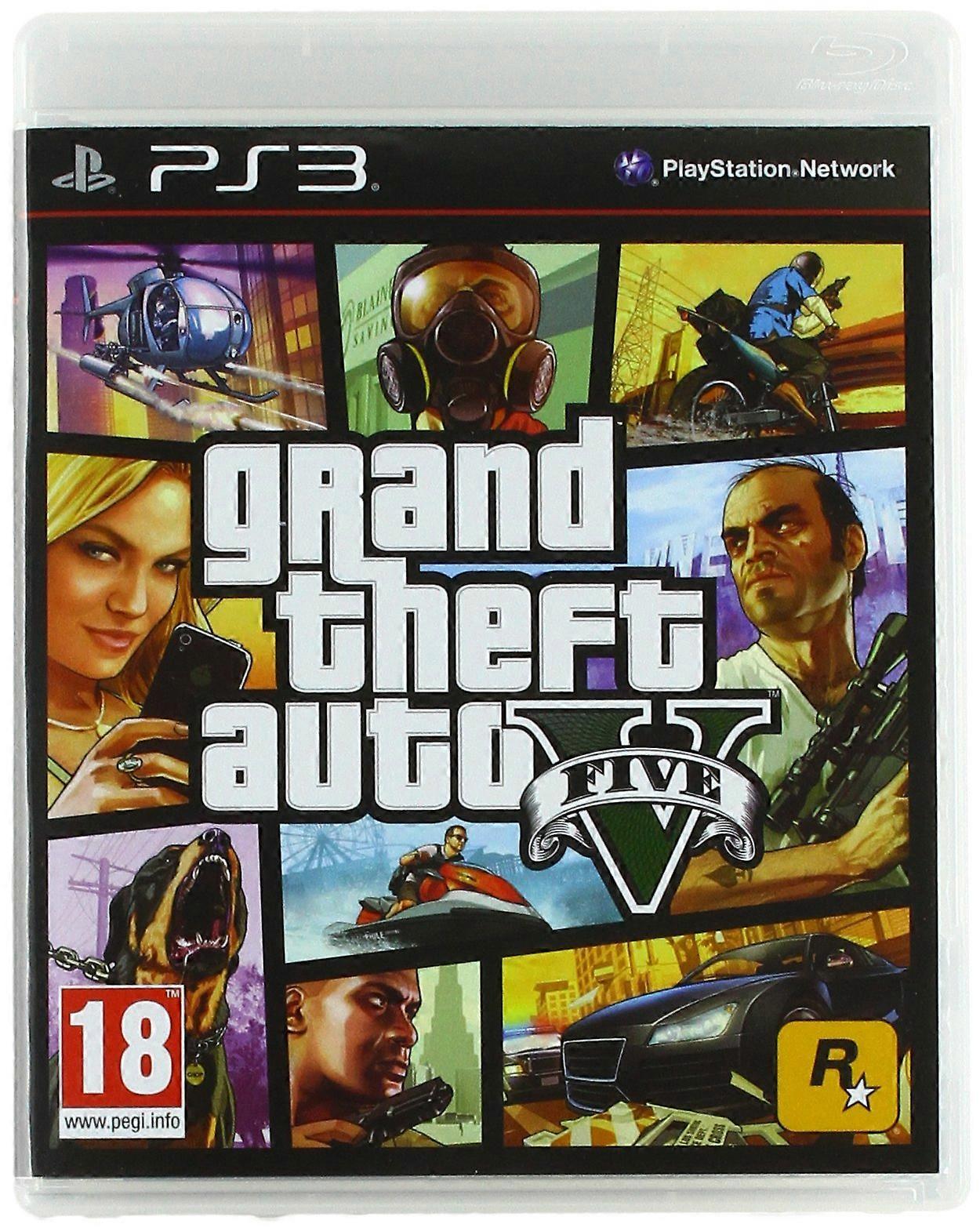 PlayStation 3 Grand Theft Auto V (PS3) - PAL - New & Sealed