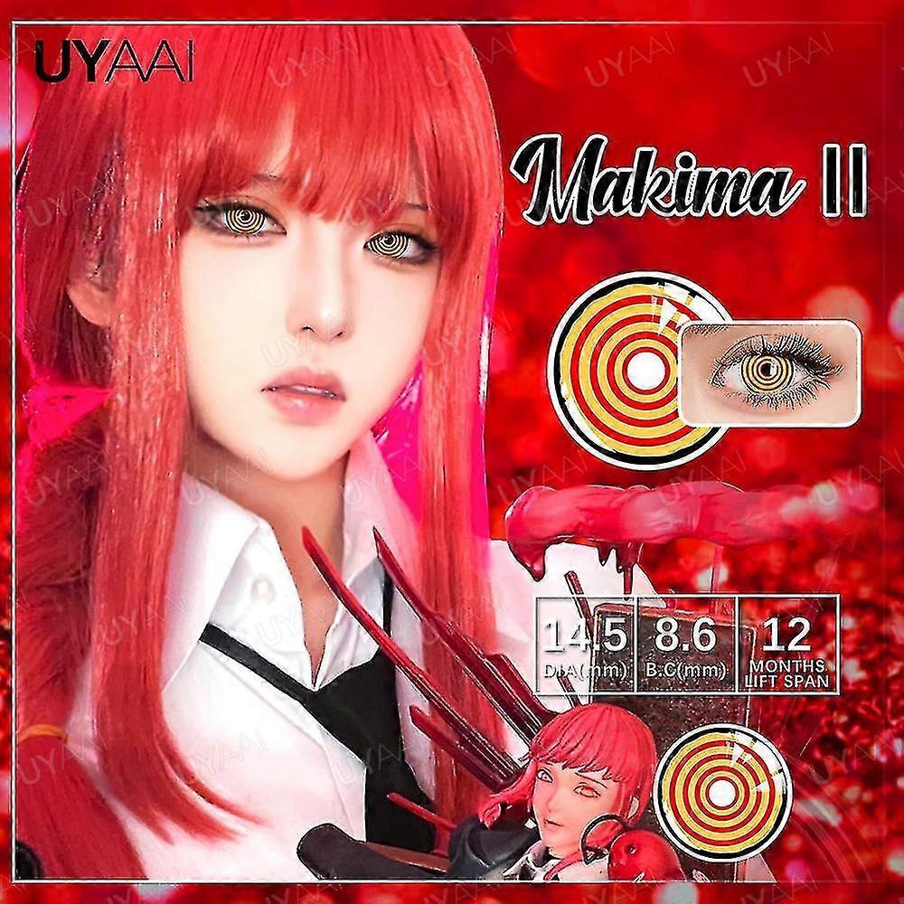 1 P Es For Anime Chainsaw Man Es Makeup Eye Makima 14.5mm #YoGu MAKIMA II