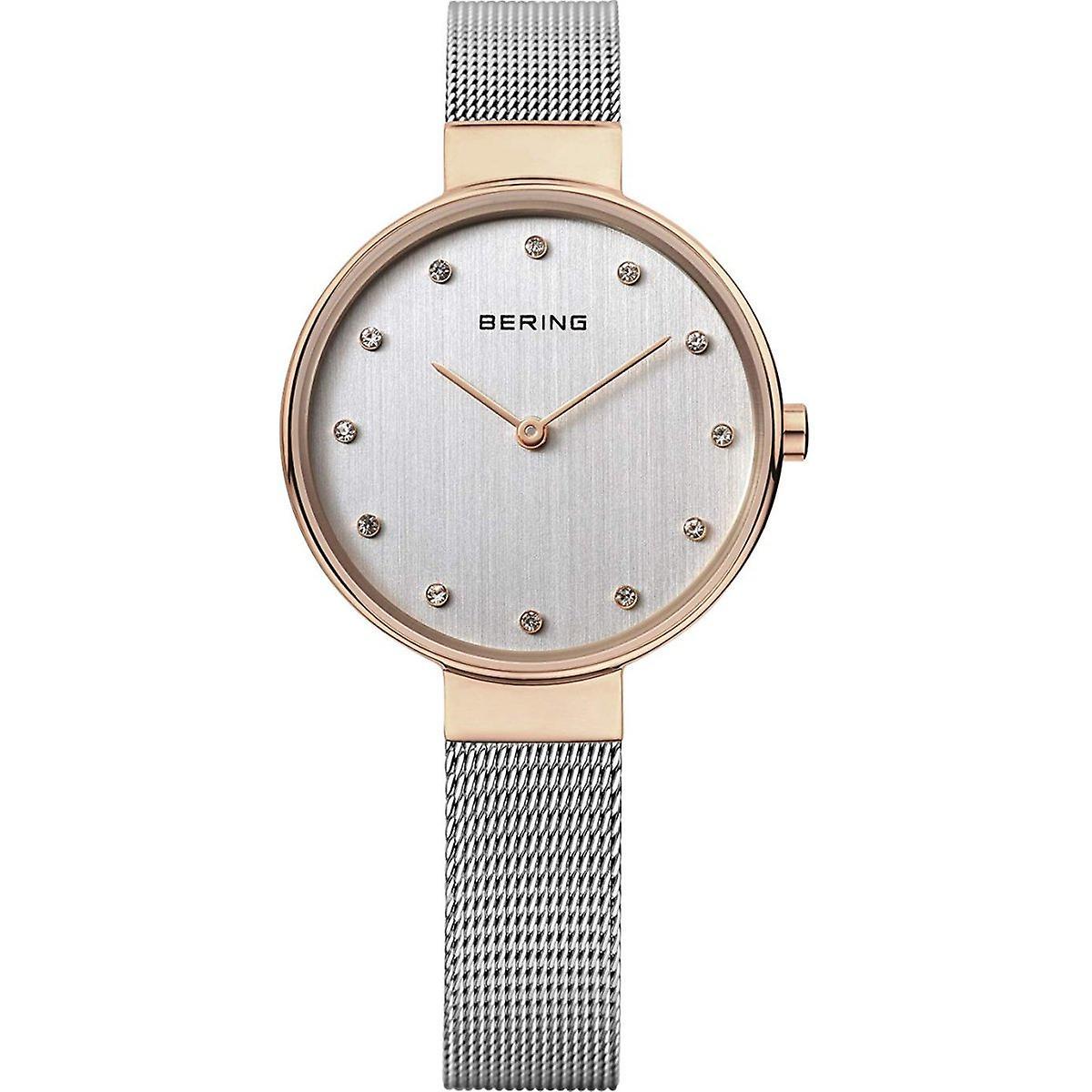 Bering Women's Watch Slim Classic - 12034-064 Meshband rose gold