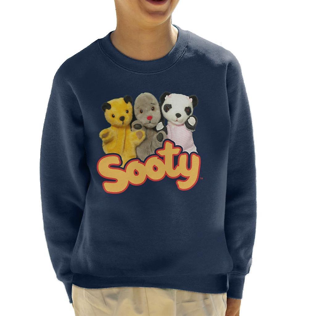 Sooty Sweep & Soo Kid's Sweatshirt Navy Blue Large (9-11 yrs)