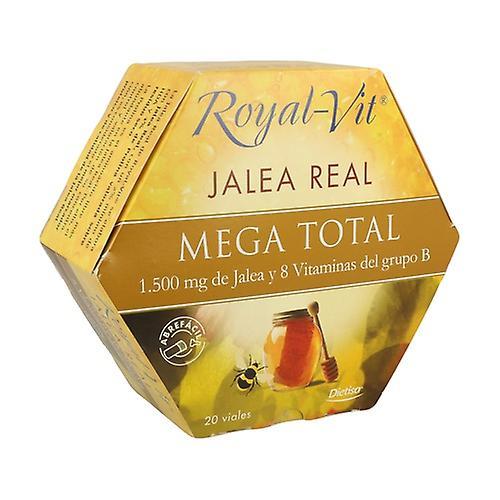 Dietisa Royal Vit Mega Total Royal Jelly 20 ampoules of 1500mg