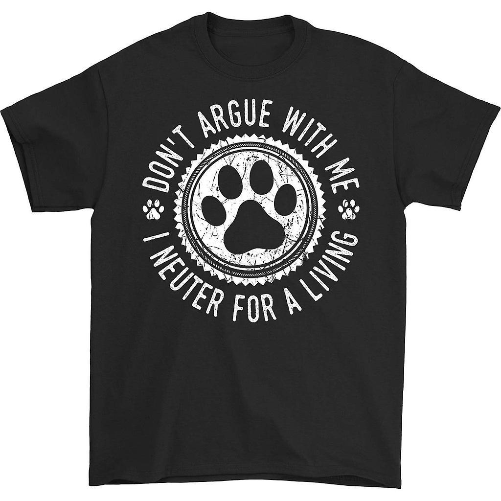 HISHARK Don't argue with me t-shirt black M