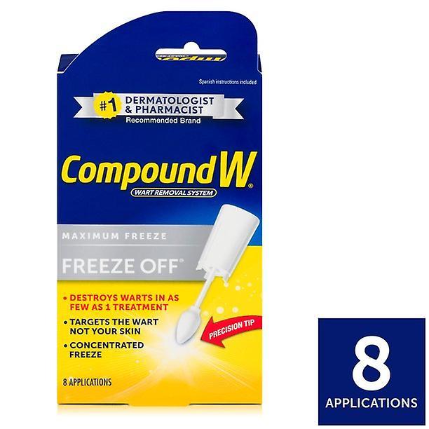 Compound W Freeze Off Wart Remover, 8 Applications