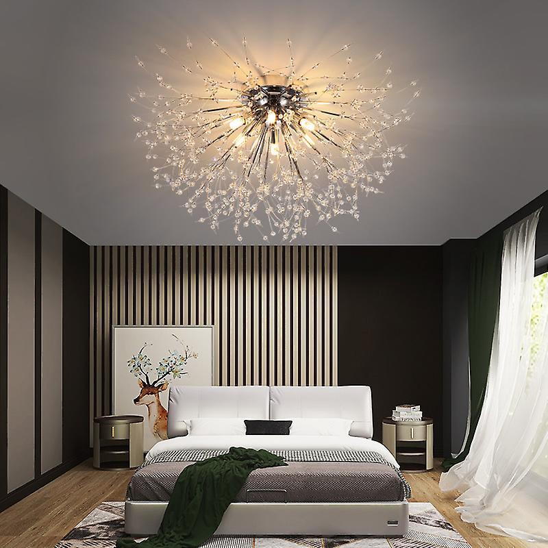 Living And Home Sputnik Flush Mount Ceiling Light