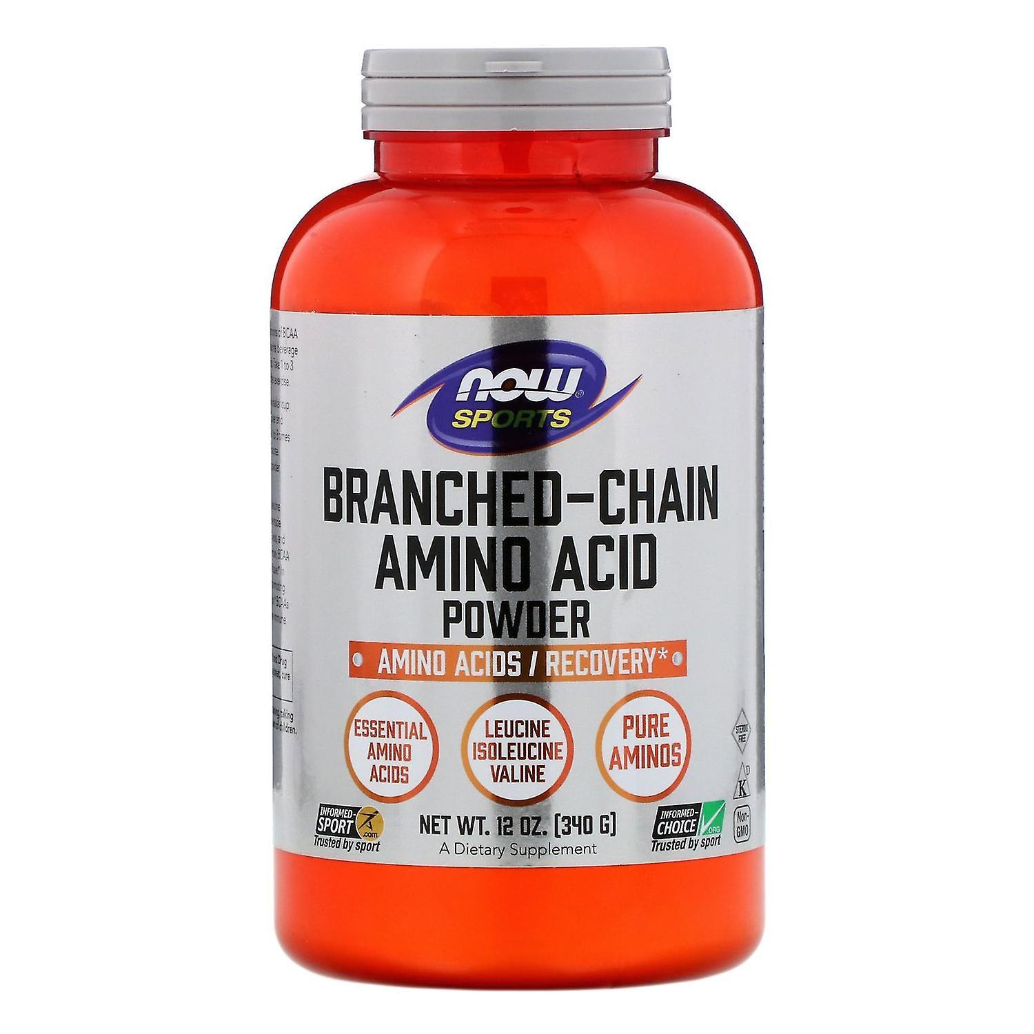 Now Foods, Sports, Branched-Chain Amino Acid Powder, 12 oz (340 g)