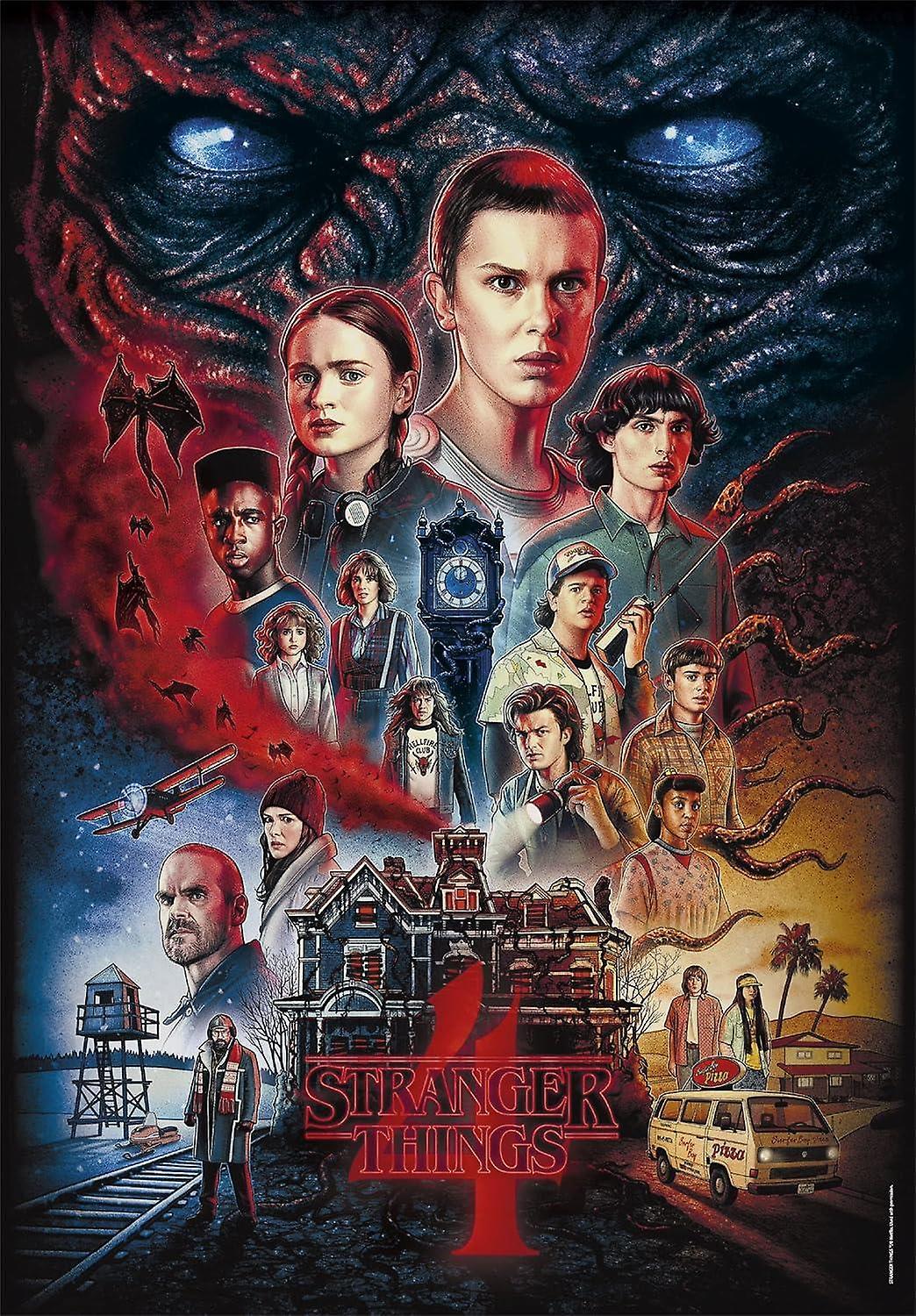 Clementoni Stranger Things Jigsaw Puzzle (1000 Pieces)