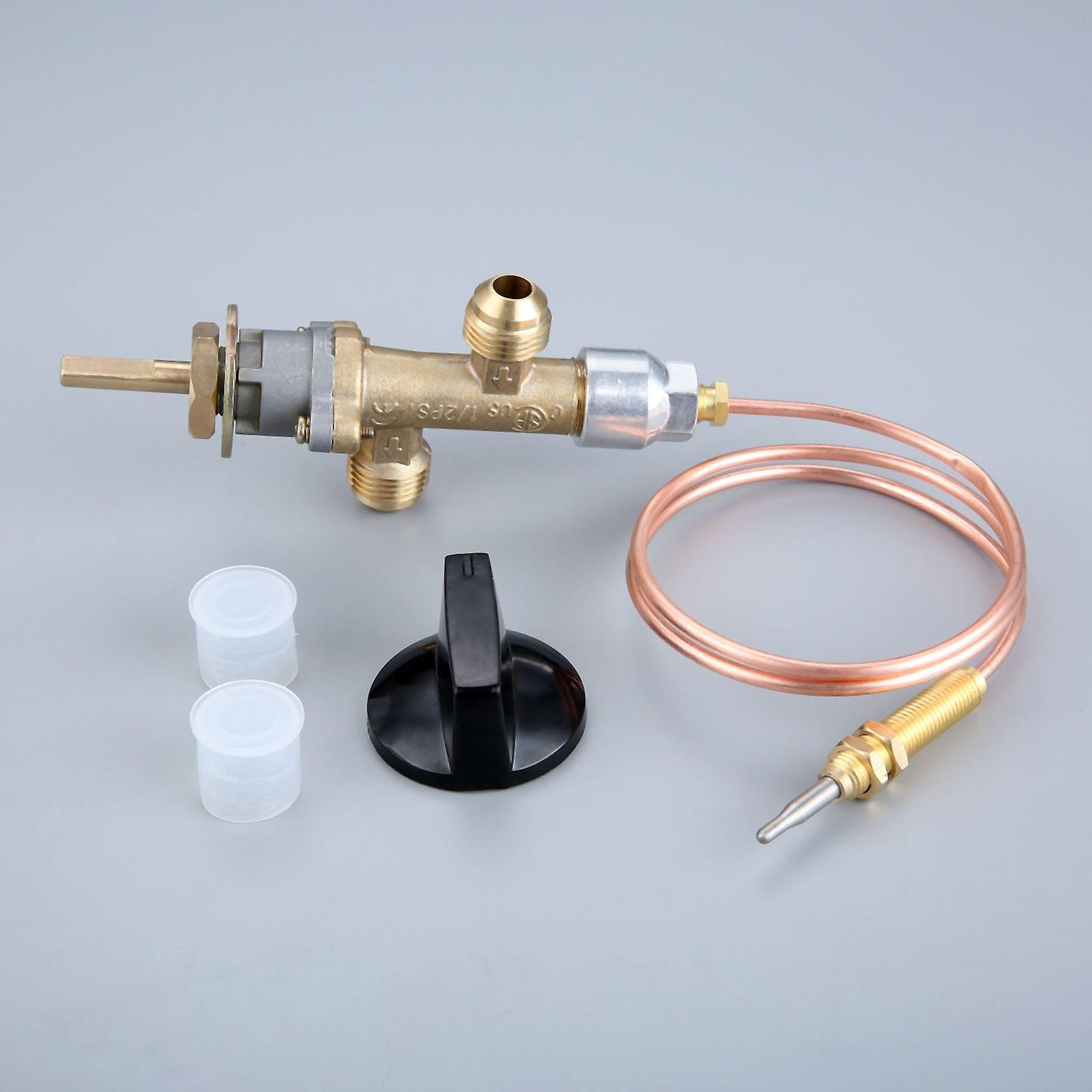 Slowmoose Gas Control Valve With Thermocouple And Knob Switch