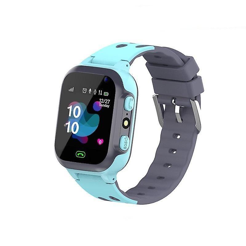 Slowmoose Sos Antil Lost Waterproof Smartwatch, Baby 2g Sim Card Location Tracker Watches Blue not box