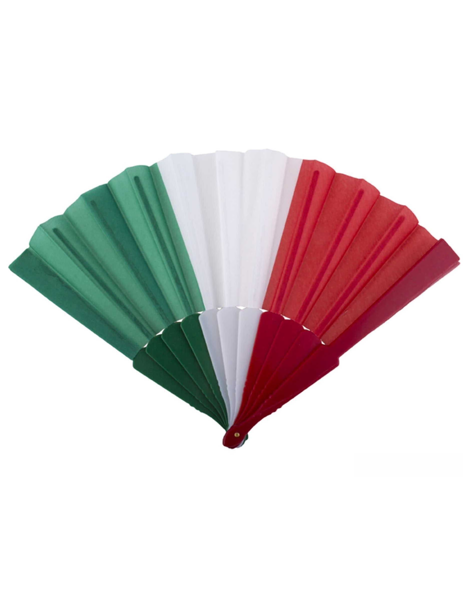 Fans Eventail support Italy 23 cm Taille Unique