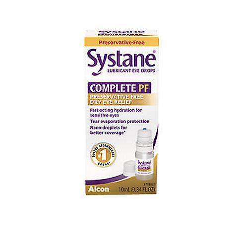 Systane Complete PF Lubricant Eye Drops, 1 Count (Pack of 1)