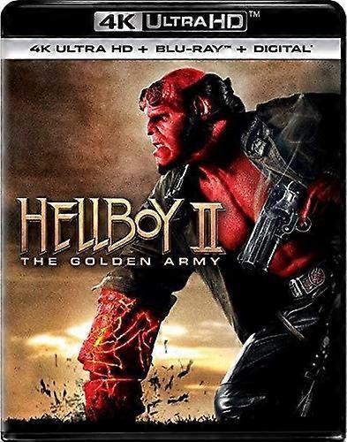 Hellboy II: The Golden Army  [ULTRA HD BLU-RAY REGION: A USA] With Blu-Ray, 4K Mastering, 2 Pack USA import